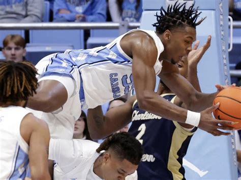 RJ Davis posts 20 points, 10 assists, No. 9 North Carolina routs Charleston Southern 105-60